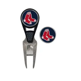 T0360318 Team Effort Mlb Cvx Repair Tool And Ball Markers - Boston Red Sox