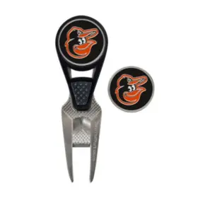 T0362518 Team Effort Mlb Cvx Repair Tool And Ball Markers - Baltimore Orioles