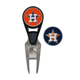 T0365518 Team Effort Mlb Cvx Repair Tool And Ball Markers - Houston Astros