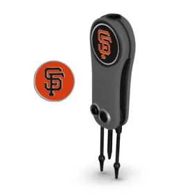 T0367518 Team Effort Switchblade Tool With Ball Markers - San Francisco Giants