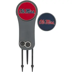 T0392517 Team Effort Ncaa Switchblade Tool - Ole Miss Rebels