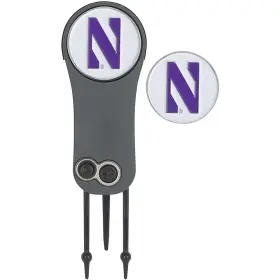 T0393117 Team Effort Ncaa Switchblade Tool - Northwestern Wildcats