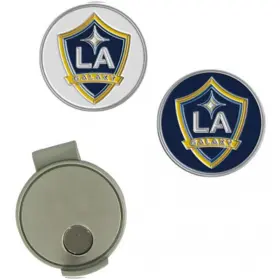 T0404618 Team Effort Mls Hat Clip And Ball Markers - Los Angeles Galaxy