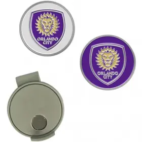 T0405318 Team Effort Mls Hat Clip And Ball Markers - Orlando City