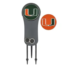 T0417517 Team Effort Ncaa Switchblade Tool - Miami Hurricanes