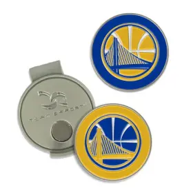 T0437619 Team Effort Nba Hat Clip And Ball Markers - Golden State Warriors