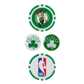 T0459217 Team Effort Nba Ball Marker Set - Boston Celtics