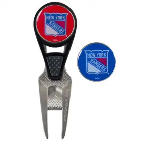 T0469818 Team Effort Nhl Cvx Repair Tool And Ball Marker - New York Rangers
