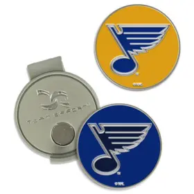 T0477118 Team Effort Nhl Hat Clip And Ball Markers - St Louis Blues
