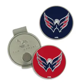 T0477218 Team Effort Nhl Hat Clip And Ball Markers - Washington Capitals