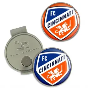 T0548919 Team Effort Mls Hat Clip And Ball Markers - Fc Cincinnati