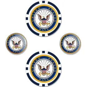 T0569119 Team Effort Military Ball Marker Set