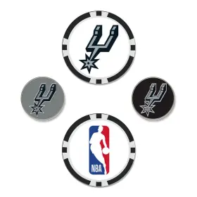 T0628621 Team Effort Nba Ball Marker Set Of Four - San Antonio Spurs