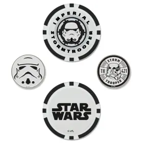 T0995724 Team Effort Star Wars Ball Marker Set - Storm Trooper