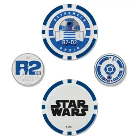 T0996324 Team Effort Star Wars Ball Marker Set - R2-d2