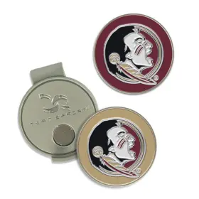 T1253717 Team Effort Ncaa Hat Clip And Ball Markers - Florida State Seminoles
