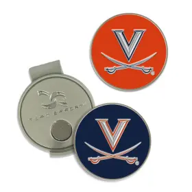 T1254517 Team Effort Ncaa Hat Clip And Ball Markers - Virginia Cavaliers