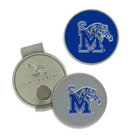 T1256217 Team Effort Ncaa Hat Clip And Ball Markers - Memphis Tigers