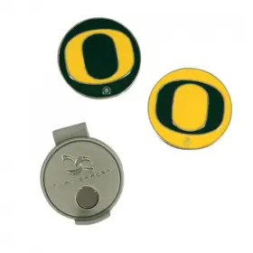 T1256717 Team Effort Ncaa Hat Clip And Ball Markers - Oregon Ducks