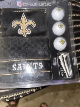 31820 Team Golf New Orleans Saints Gift Set Nfl Official Licensed