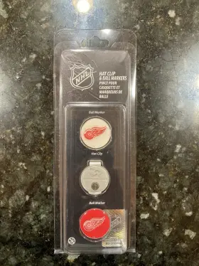 T0478518 Teameffort Team Effort Nhl Hat Clip And Ball Markers - Detroit Red Wings