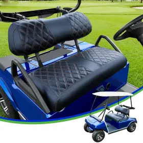 B0fqp11h5s Tecoom Golf Cart Seat Covers Custom Fit For Club Car Ds Vinyl Front And Back Set