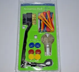 The First Tee 605388934734 Golf Accessories Pack - Play Tees Ball Spotters Brush Divot Tool The First Tee 605388934734 Golf Accessories Pack - Play Tees Ball Spotters Brush Divot Tool