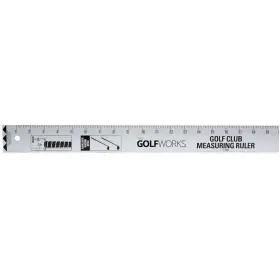 4258 The Golfworks 48 Inch Aluminum Golf Club Measuring Ruler Heavy Duty With Instructions