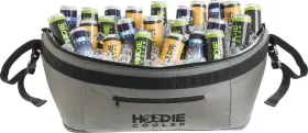 The Hoodie Cooler 195893979400 Golf Cart Bag - Insulated Keep Drinks Ice Cold Grey