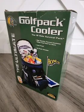 The Ultimate California Innovations 061282351204 Golfpack Cooler 18 Hole Survival Pack Holds 12 Cans Nib The Ultimate California Innovations 061282351204 Golfpack Cooler 18 Hole Survival Pack Holds 12 Cans Nib