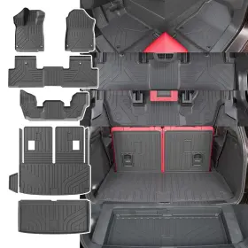 Thinzyou 702602864409 Floor Mats Compatible With 2022-2025 Acura Mdx Not For Type S Cargo Liner L
