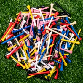 Thiodoon 722794146985 Golf Tees 250 Pcs Assorted Sizes Mixed Color Size-250pcs