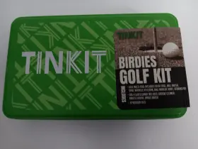 Tinkit 638688609569 New Birdies Golf Kit Multi-tool Keychain Marker Cleaner Tees In Tin