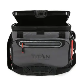 5-97301-50-0e Titan By Arctic Zone Deep Freeze Cooler - 30 Can Sharkskin Gray