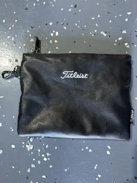 Ta20zp-0 Titleist Travel Gear Professional Zippered Golf Pouch Black