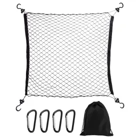 16863843916738 Tookie Cargo Net For Garden Wagon Drawstring Bag With 4 D Type Carabiner