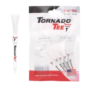 Tt-325 Tornado Tee 850056551045 White High Performance Golf 3.25 Inch