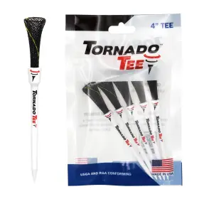 Tt-400 Tornado Tee 850056551083 4 Inch Long Drive High Performance Golf Black