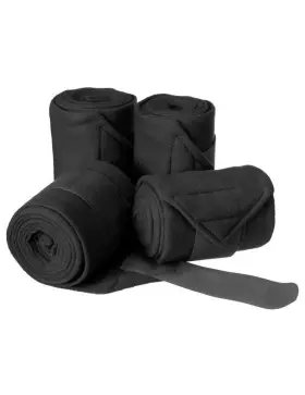 67-8013-2-0 Tough 1 Polo Wraps Black 5 Inch X 7 1/2ft