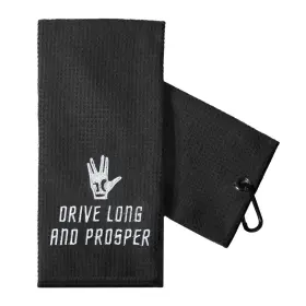 Gt-012 Touner Drive Long And Prosper Golf Towels Embroidered Funny Gentleman Gi