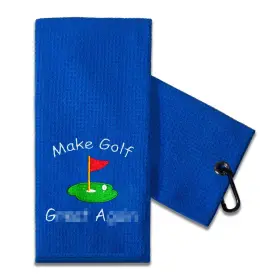 Gt-023 Touner Funny Golf Towel Gifts For Dad Retirement Men Golfer