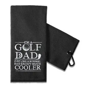 Gt-037 Touner Iftm A Golf Dad Just Like Normal Except Much Cooler Towels W