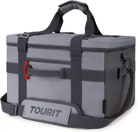 Tr2103045an008-fus Tourit Cooler Bag 48/60 Cans Insulated Soft Normal Large 01-grey