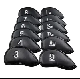 1005006042381943 Tradehut Upscale 12 Pieces/set Golf Club Exquisite Pu Iron