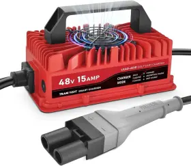 R-xyje8-48v15a Tramroot R-xyje8-49v15a 15 Amp Golf Cart Charger For 48 Volt Yamaha 2177k