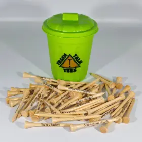 Ttt001 Trash Talk Tees Golf Pack Of 50 Bamboo 2 3/4 Inch Each Tee Pri
