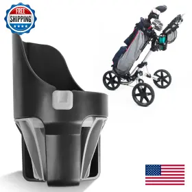 B0d81d5c53 Tributary Brands Golf Push Cart Cup Holder For Clicgear And Sun Mountain - Large Bottle Compatible
