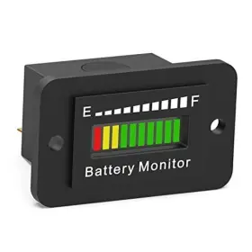 Bm210 Trisco 12v 24v 36v 48v 60v 72v Battery Meter Waterproof Led Voltage
