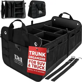 Trunkcratepro 661585150841 Truck Bed Organizer Trunk For Extralarge Black