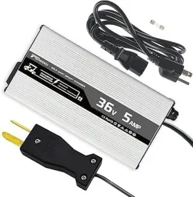 Gcbc-3605-25s1 Tsondeku 36v 5a Golf Cart Battery Charger For 36 Volt Lead-acid Batteries With 4-stage